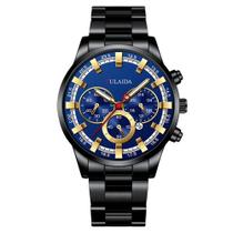 Relógio Masculino Fulaida 42mm Quartzo Resistente à Água