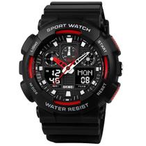 Relógio Masculino G Shock Skmei 1832 Digital Preto Vermelho Relógio Masculino G Shock Skmei 1832 Digital Preto Vermelho