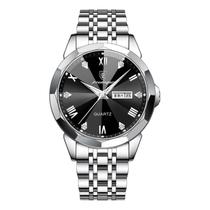 Relógio masculino genérico impermeável de quartzo 50m resistente à água