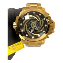 Relógio Masculino Invcta Coalition Forces 25999 Ventoinha Banhado A Ouro