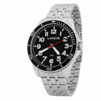 Relógio Masculino Lince Prata Aço Inoxidável Mostrador Preto Com Canivete Original Resistente à Água MRMM008L46K0AKP2SX Relógio Masculino Lince Prata Aço Inoxidável Mostrador Preto Com Canivete Original Resistente à Água MRMM008L46K0AKP2SX