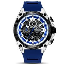 Relógio Masculino Luminoso Esportivo Megir Correia de Silicone Cronógrafo Relógio de Quartzo A Prova Dágua Relógio Masculino Luminoso Esportivo Megir Correia de Silicone Cronógrafo Relógio de Quartzo A Prova Dágua