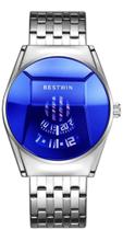 Relógio Masculino Luxo Bestwin Aço Inox Importado Relógio Masculino Luxo Bestwin Aço Inox Importado