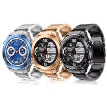 Relógio Masculino Luxo Smartwatch Hw5 Max Lançamento 3 Pulseiras Android iOS Bluetooth Faz Chamada Recebe Notificaçoes