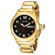 Relogio Masculino Magnum Dourado Analógico MA32345U