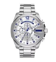 Relógio Masculino Mega Chief Dz4477 Prata 52mm Caixa