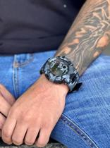 Relógio Masculino Militar Digital Esportivo Com Alarme Analógico Com 2 Fusos Horários