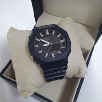 Relógio Masculino Militar Digital Esportivo Com Alarme Analógico Com 2 Fusos Horários