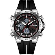 Relógio Masculino Militar Esportivo Dual Display A Prova Dagua