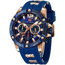 Relógio masculino militar esportivo (impermeável, luminoso, multifuncional, calendário) relógio masculino com pulseira d - MINI FOCUS