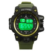 Relógio Masculino Militar Redondo Mssculino Verde Oliva 2025
