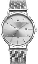 Relógio Masculino Minimalista Moderno Prateado Aço Inox Vanglore 3288a 40mm