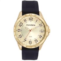 Relógio Masculino Mondaine Analógico Esportivo Dourado 53829GPMVDI4