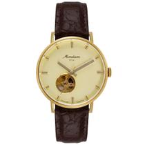 Relógio Masculino Mondaine Automático Open Heart Dourado Edição Especial 70 Anos Relógio Masculino Mondaine Automático Open Heart Dourado Edição Especial 70 Anos