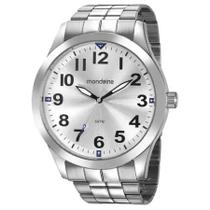 Relógio Masculino Mondaine Prata Original 99407G0MVNE2