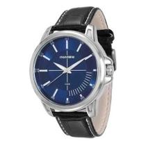 Relógio Masculino Mondaine Prateado Azul Couro COM CANTIL 76604G0MVNH3