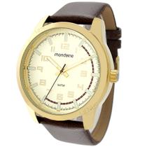 Relógio Masculino Mondaine Pulseira De Couro Lançamento Relógio Masculino Mondaine Pulseira De Couro Lançamento