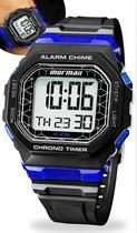 Relógio Masculino Mormaii Digital Esportivo Para Academia E Esportes Com Cronógrafo E Alarme A Prova Dágua Em 100 Metros Original Relógio Masculino Mormaii Digital Esportivo Para Academia E Esportes Com Cronógrafo E Alarme A Prova Dágua Em 100 Metros Original