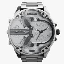 Relogio Masculino Mr Daddy Dz 7421 Aço Inox 57mm Caixa