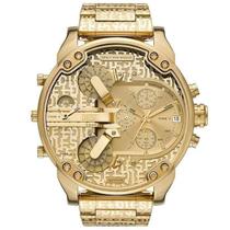 Relógio Masculino Mr. Daddy Dz7479 Dourado 57mm Relógio Masculino Mr. Daddy Dz7479 Dourado 57mm