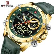 Relógio Masculino NAVIFORCE 45mm NF9208 - Verde