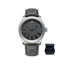 Relógio Masculino Naviforce 9202 Social Pulseira De Couro