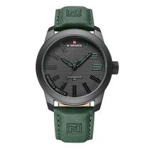 Relógio Masculino Naviforce Preto E Verde Análogico Relógio Masculino Naviforce Preto E Verde Análogico