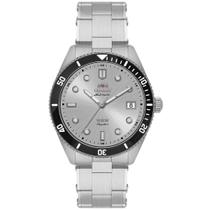 Relógio Masculino Orient 3 Estrela Automático NH3SS016 S1SX Prata Relógio Masculino Orient 3 Estrela Automático NH3SS016 S1SX Prata