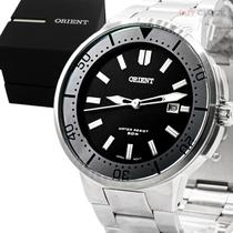 Relogio Masculino Orient Analogico Aço Inoxidavel Prata Original Sport Resistente a Agua 1 Ano de Garantia RO1465P1SX