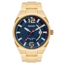 Relógio Masculino Orient Analógico Dourado Mgss1159 D2kx