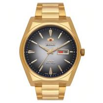 Relógio Masculino Orient Automatic Analógico Dourado Ca F49GG013 G1KX