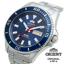 Relógio Masculino Orient Automático 3 Estrelas Aço Inox