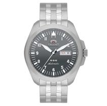 Relógio Masculino Orient Automático 3 Estrelas Cinza Exclusivo