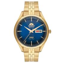 Relógio Masculino Orient Automático Dourado ul F49Gg006