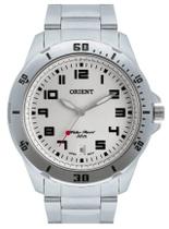 Relógio Masculino Orient Branco Prata Ref - MBSS1155A S2SX