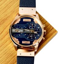 Relógio Masculino Orient Cronógrafo Rose Couro MRSCT001 D1DX