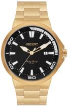 Relógio Masculino Orient Dourado Esporte 50 Metros Mgss1104A