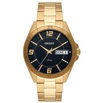 Relógio Masculino Orient Dourado Preto Mgss2010-P2Kx