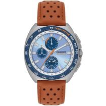 Relógio Masculino Orient Elite Land Solartech Azul Claro