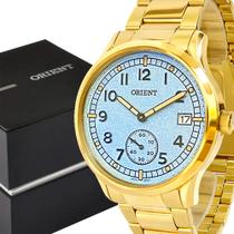 Relógio Masculino Orient Exclusivo Dourado Original Garantia