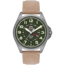 Relógio Masculino Orient GMT 3 Estrela Automático NH3SC017 F2MX Verde Relógio Masculino Orient GMT 3 Estrela Automático NH3SC017 F2MX Verde
