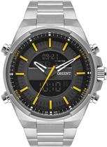 Relógio Masculino Orient Mbssa052 Anadigi Cronógrafo Amarelo