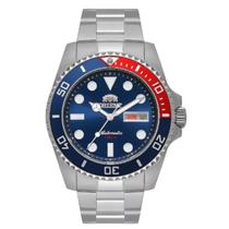 Relógio Masculino Orient Original F49SS026NHD1SX Pulseira Metal Prata