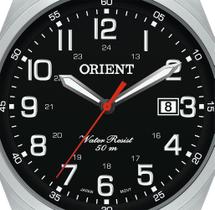 Relógio Masculino Orient Prata Fundo Preto MBSS1171 P2SX
