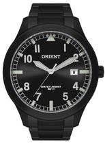 Relógio Masculino Orient Preto Mpss1020 50mm Aço 23cm