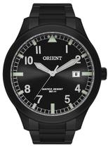 Relógio Masculino Orient Preto Mpss1020 50mm Aço 23cm