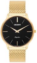 Relógio Masculino Orient Slim Mgsss005 P1Kx Safira Dourado