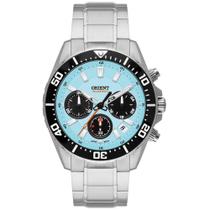 Relógio Masculino Orient Solartech Azul Claro MBSSC288 A1SX