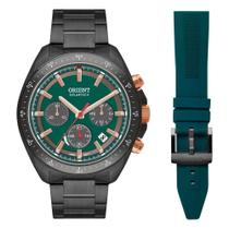 Relógio Masculino Orient Solartech Cronógrafo Pulseira Extra Exclusivo