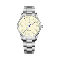 Relógio Masculino PAGANI DESIGN 2024 - Quartzo, Aço Inoxidável 38mm, Cristal de Safira